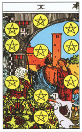 Десятка пентаклей